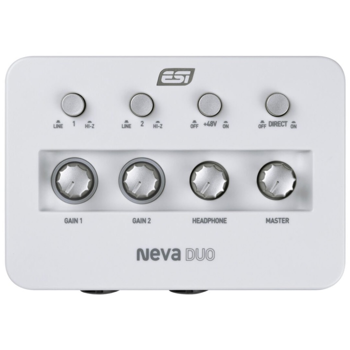 ESI Audio 25 0057 Neva Duo USB Ses Kartı | Tak-Çalıştır Kolaylığı 24-bit/192kHz Kayıt